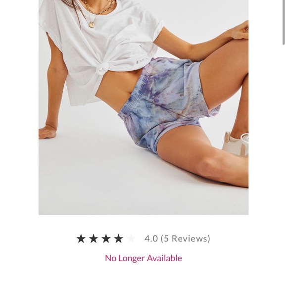 Free People tie dye shorts - Picture 7 of 7